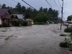 Banjir Terjang Puluhan Rumah di Desa Betalemba Poso