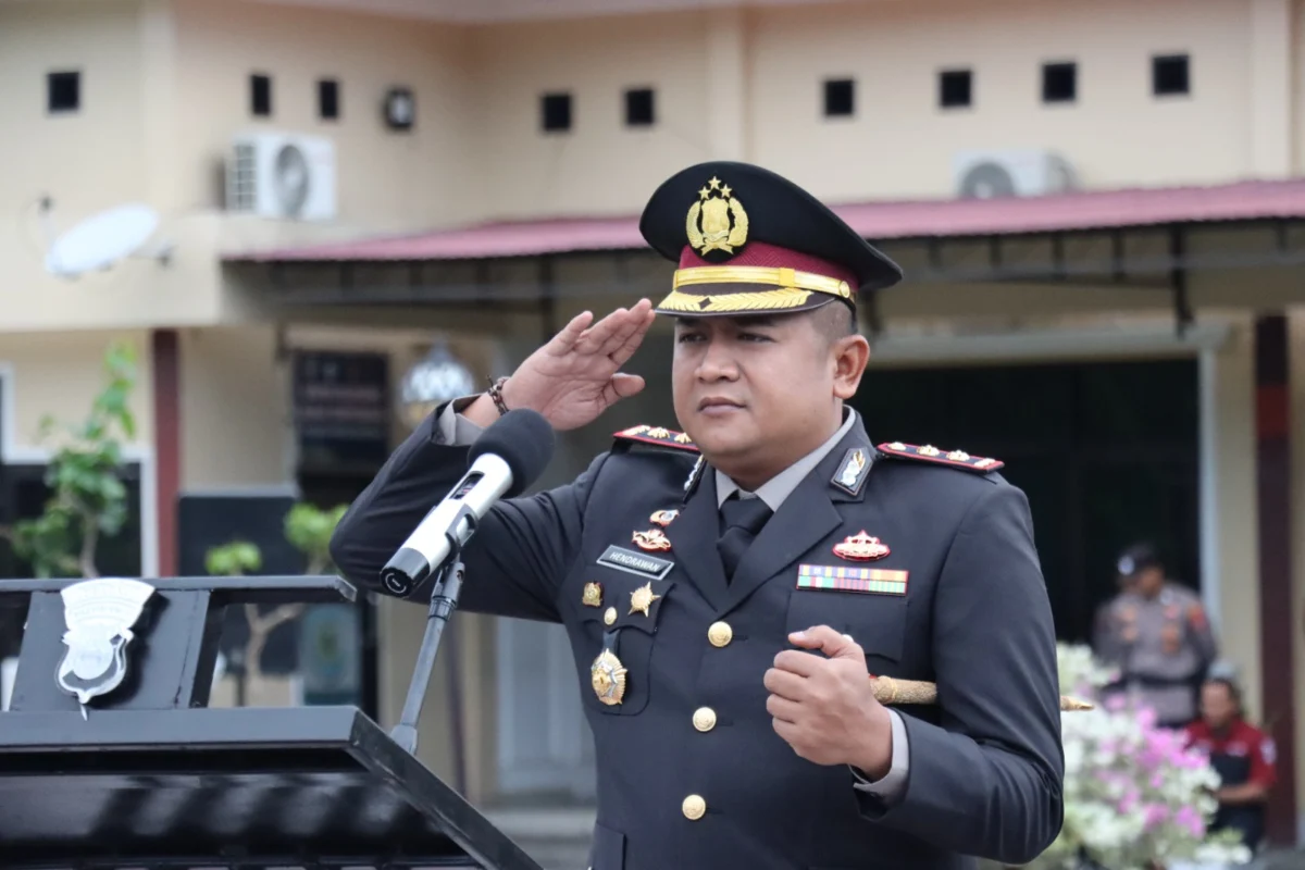Kapolres Parigi Moutong Pimpin Upacara Peringatan Hari Lahir Pancasila