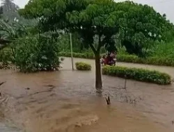 Sungai Meluap, Enam Rumah di Desa Bosagon Jaya Ongka Malino Terendam Banjir