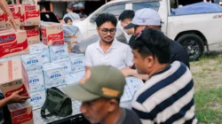 Fathur Razaq Salurkan Ratusan Paket Sembako untuk Korban Gempa di Sigi