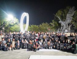 Jurnalis Palu Gelar Aksi Solidaritas untuk Rekan yang Hilang di Selat Sunda